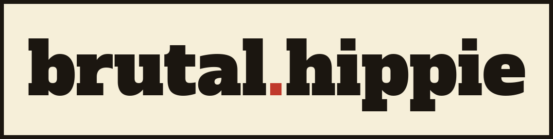 brutal.hippie logo